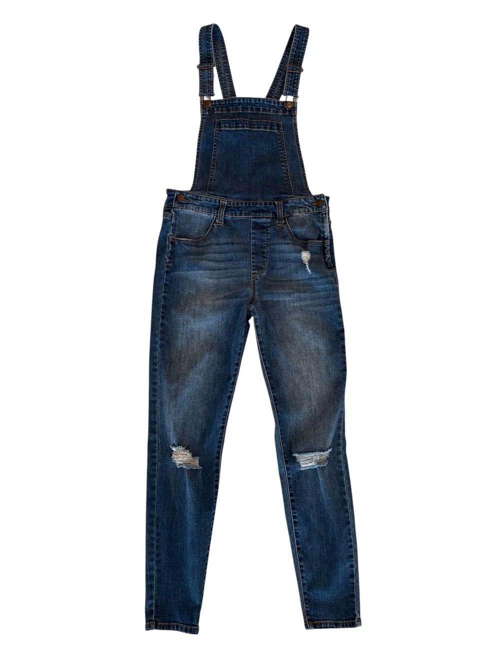 Altar’d State Distressed Denim Overalls for Women